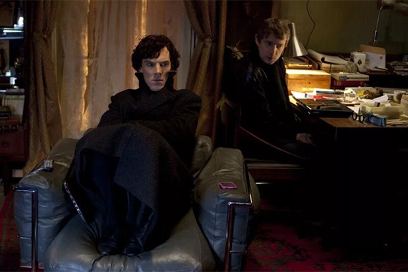 Кадр из сериала «Шерлок»