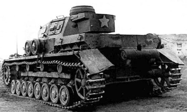 Трофейный средний танк Pz. IV