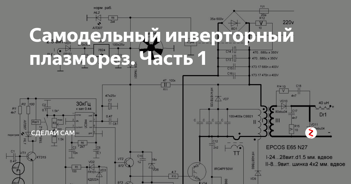 Плазморез своими руками по металлу - stolstul93.ru