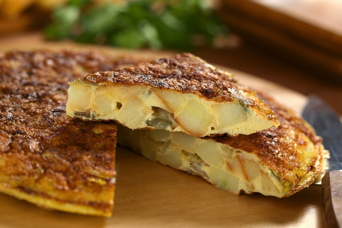 Испанский омлет «Tortilla de patatas»