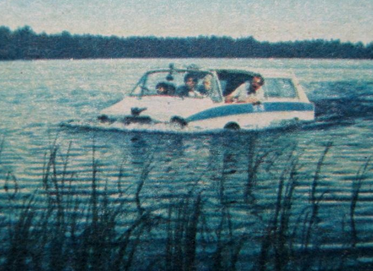 Иллюстрация из журнала "За рулем", 1984 г.