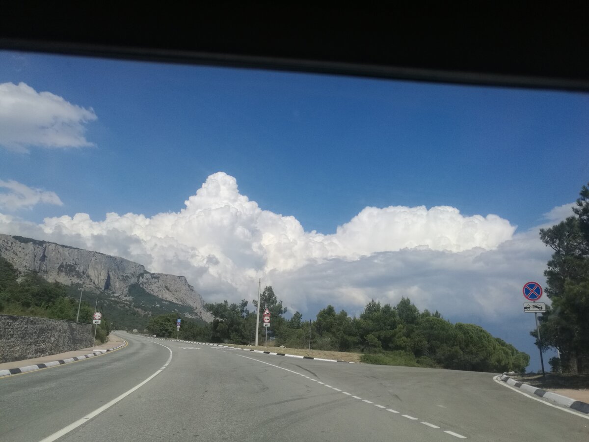Дорога Севастополь-Ялта. 