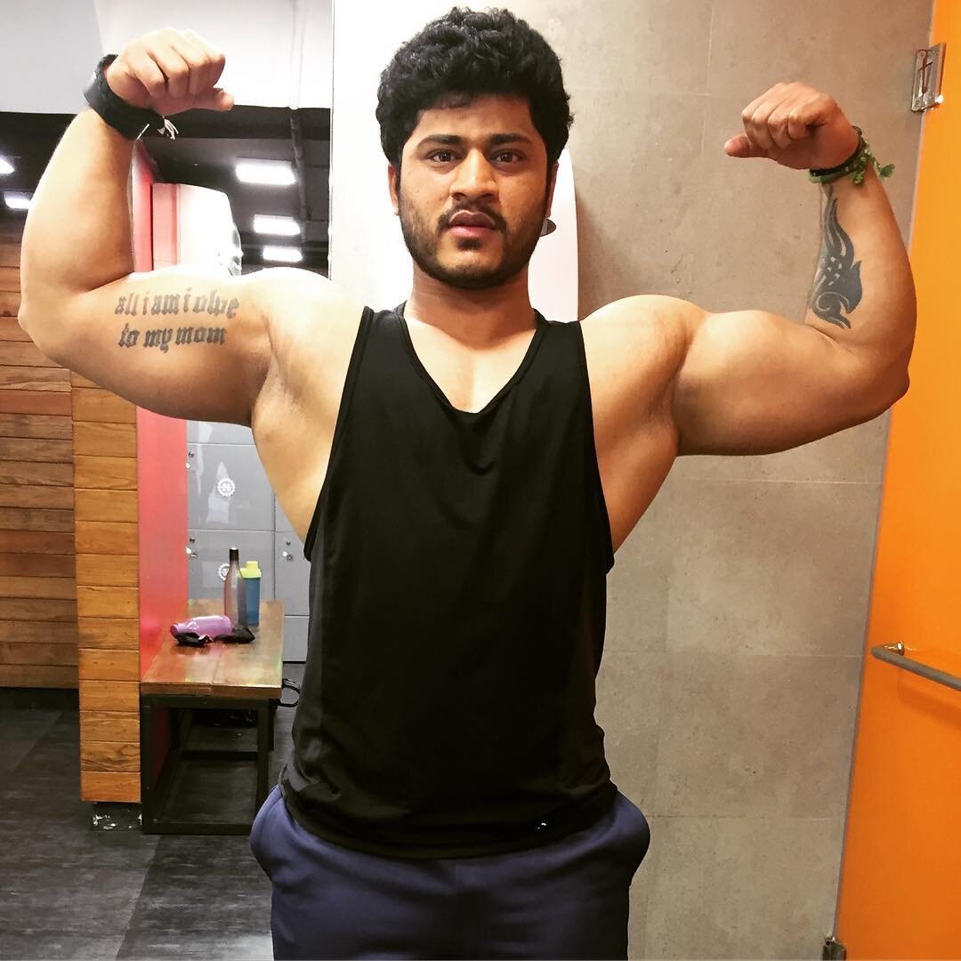 Индийский бодибилдер Sangram Chougule