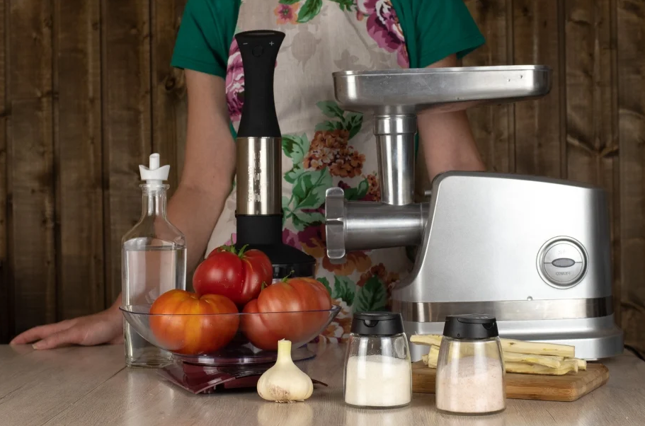 Мой набор продуктов и техники для приготовления блюда