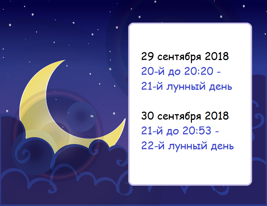 Лунные дни