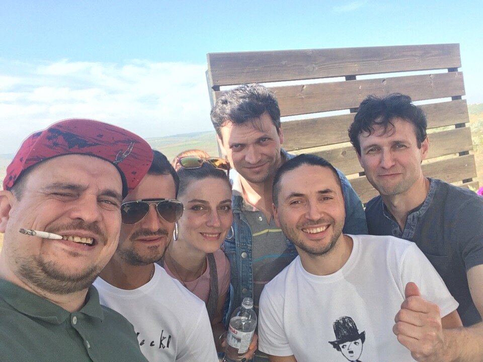 по дороге в Комрат...