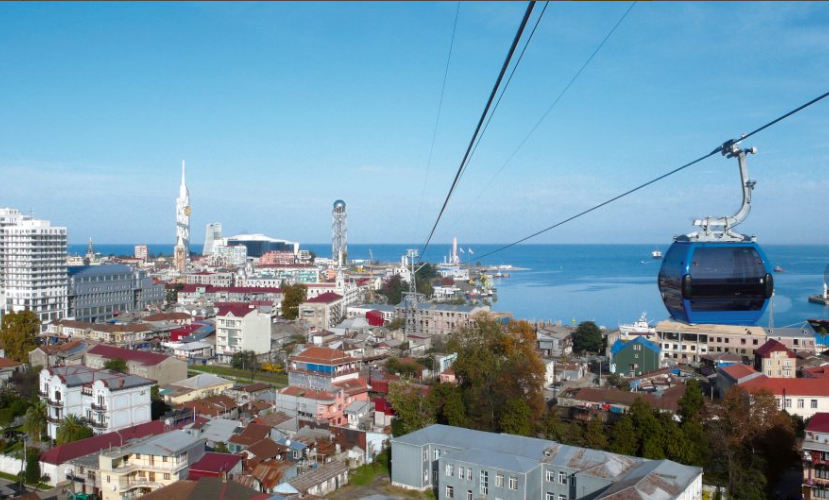 Канатная дорога Арго Грузия. Арго Батуми. Канатка в Батуми. Cable car Batumi.