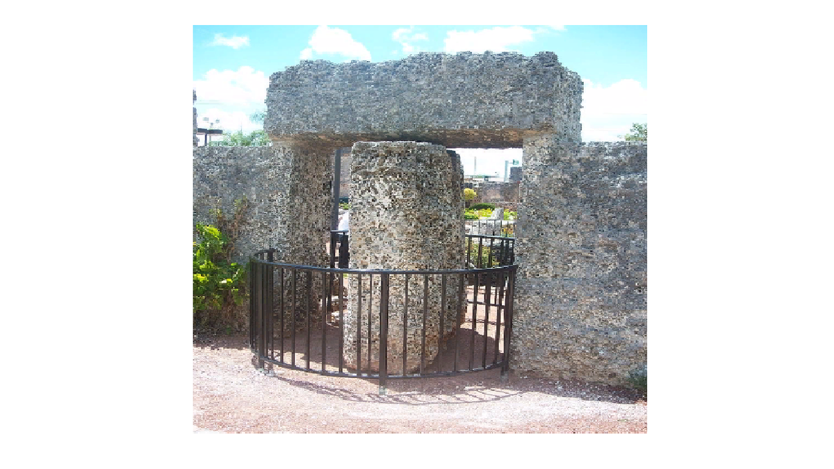 Каменные ворота весом 9 тонн, открываются легким нажатием руки