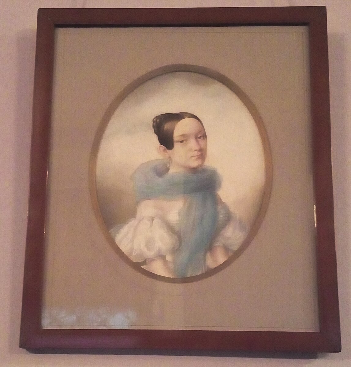 Надежда Николаевна Сафонова. Неизвестный художник.