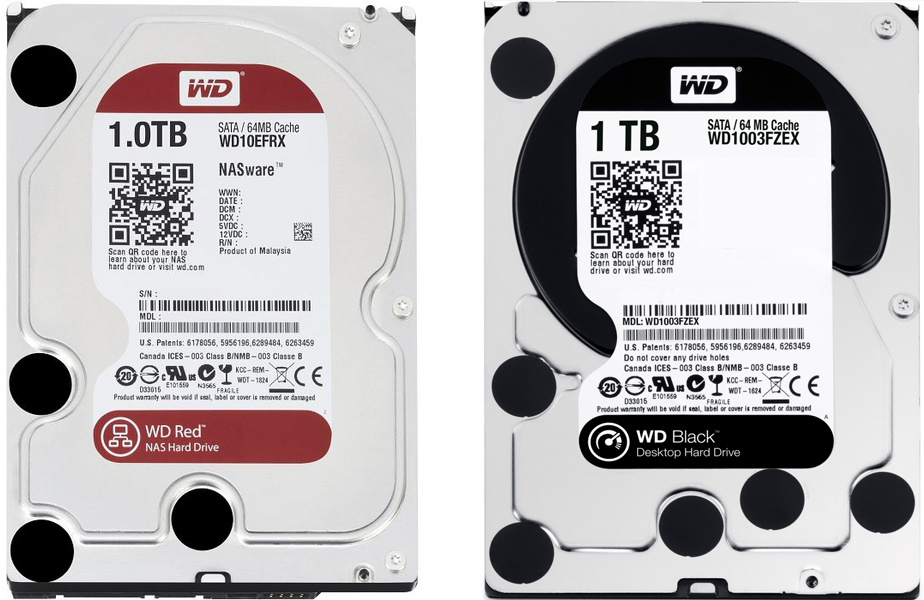 WD Red & WD Black