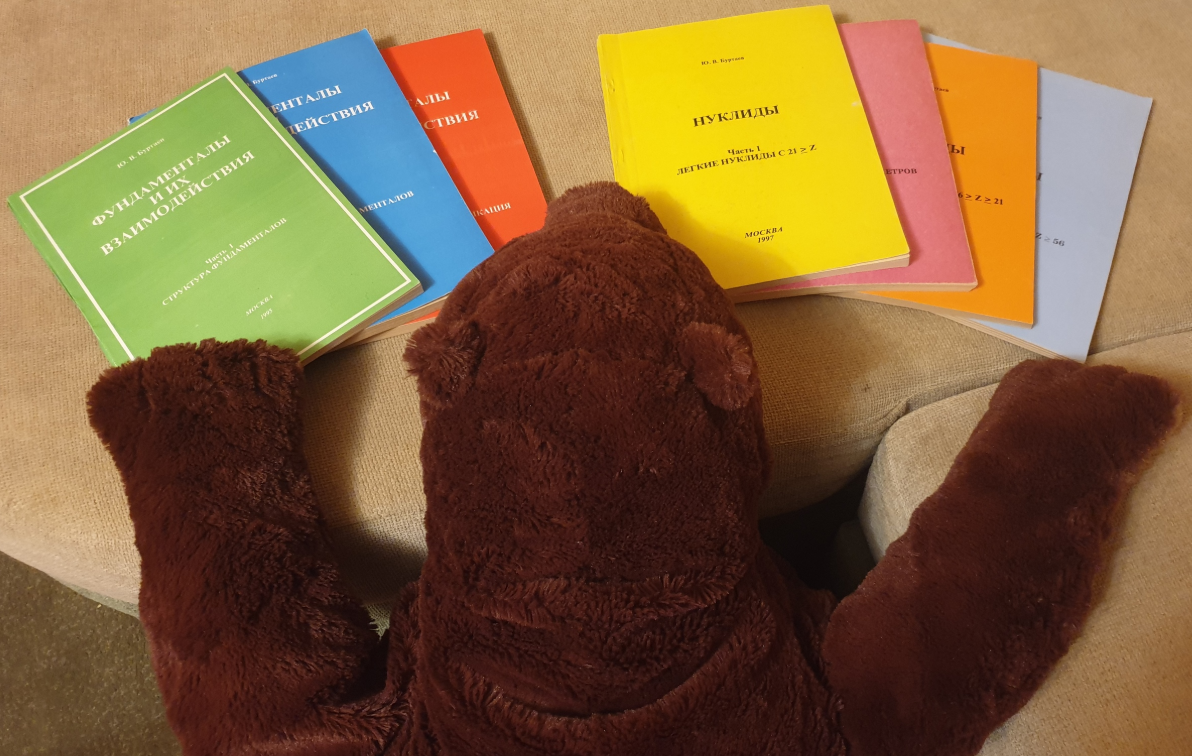 Книги Буртаева Ю.В. и медведь.