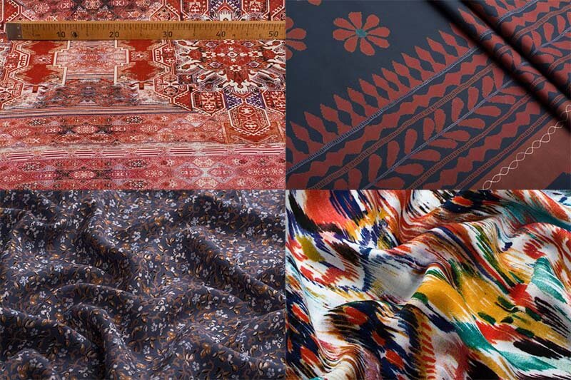 Примеры штапеля разных видов