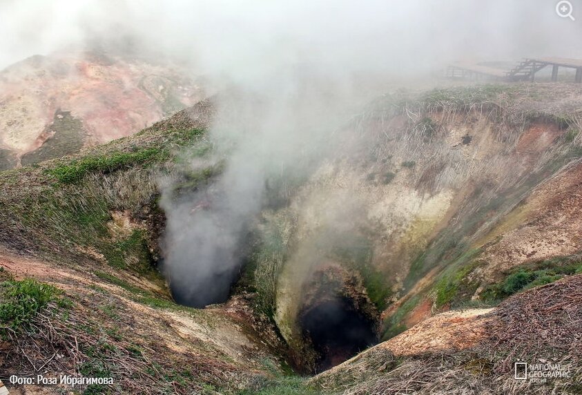 Гейзер Врата Ада. Фото: Роза Ибрагимова (www.nat-geo.ru)