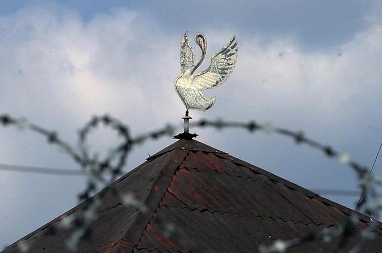 Колония «Белый лебедь» . Источник фото: https://compromat.ws/kto-ubil-vasyu-brillianta-samogo-neprikosnovennogo-uznika-v-rossii/