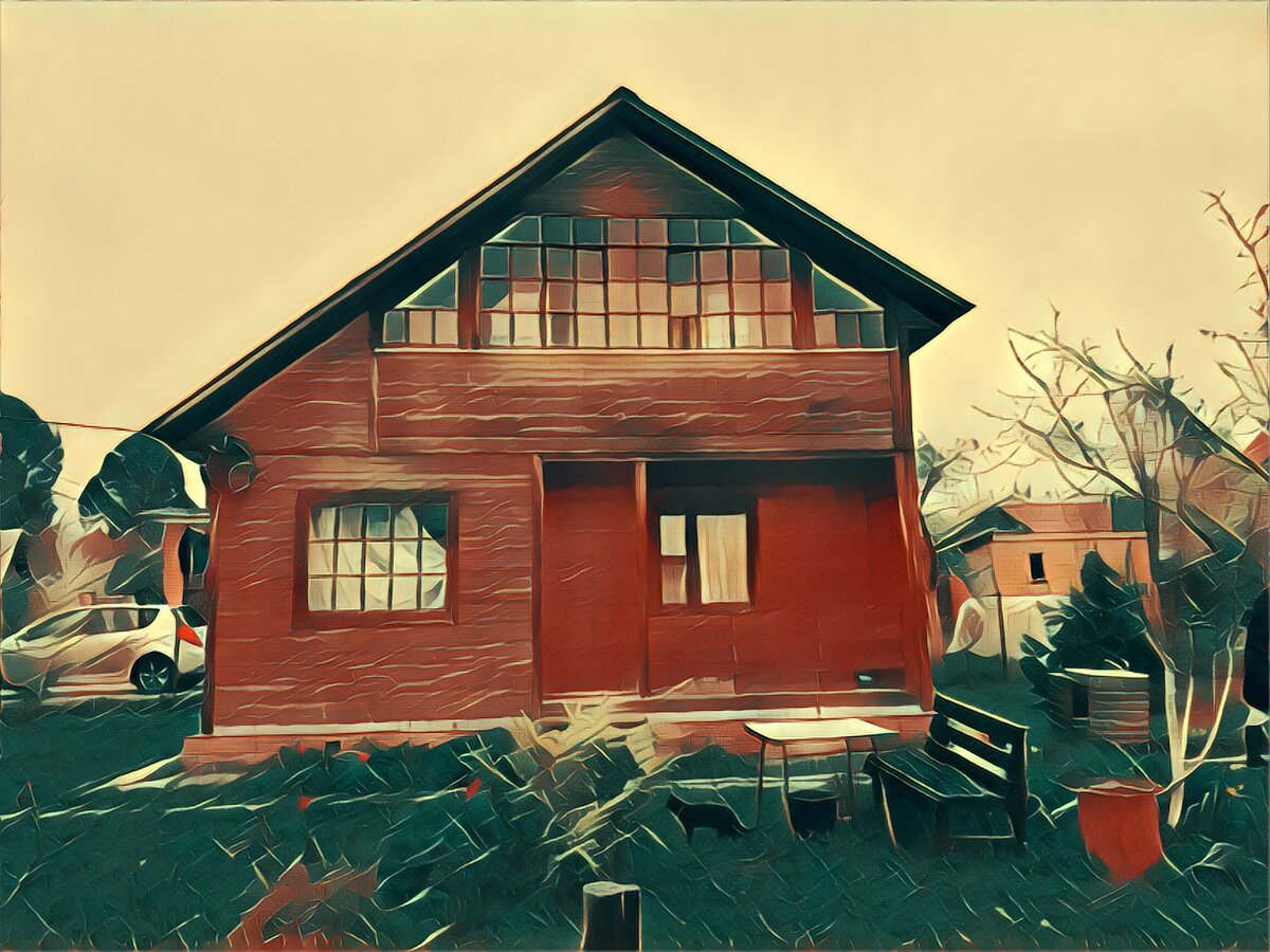 Наш настоящий дачный дом