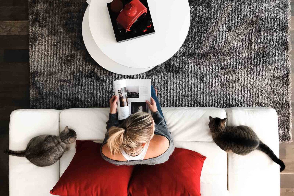 С оригинального ракурса интересно смотрятся даже ежедневные дела. Фото: Д.Уолтон