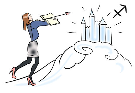 Книги, выигрывающие литературные премии, пишутся как будто специально в расчёте на Стрельцов и их утончённый вкус. Да, им на самом деле нравятся все эти сложные, экспериментальные и неоднозначные произведения. У Стрельцов дар «вчитывать» в текст глубокие смыслы и открывать второе и даже третье «дно» текстов. Стрельцы воспринимают прочитанное как руководство к действию – даже если речь идёт о фантастике и заведомом вымысле. И бесполезно говорить им, что «так не бывает» и что «это всего лишь выдумка». Если что-то можно вообразить, значит, это можно сделать – вот девиз Стрельцов. Представителям этого знака даже случается влюбляться в литературных персонажей и потом искать в реальной жизни описанного в романе человека (или кого-то очень на него похожего). Книги жизненно необходимы Стрельцам: в них они находят подтверждение собственному идеализму. Романы как будто говорят им: да, жизнь состоит не из одного только быта, грубости, работы и суеты, в ней есть место и настоящей любви, и высоким чувствам, и самоотречению, и чуду, и подвигу.