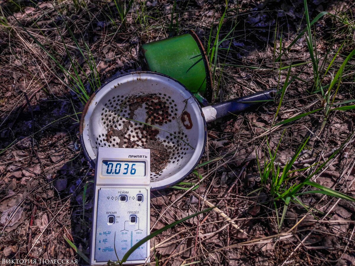 Уровень радиации почти в норме(норма 0,020)