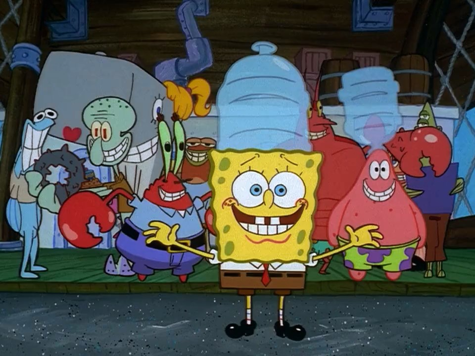 Губка боб требуется помощник. Spongebob квадратные штаны Seasons. Губка Боб квадратные штаны 1 сезон 1 серия. Спанч Боб 1 сезон Патрик