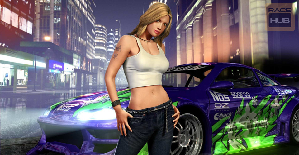 Need For Speed: Underground ( Эми Вальц в роли Меллисы ) 