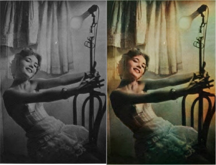 Джини Гэйлор (США) 1954 г. фотограф: Джо Берк