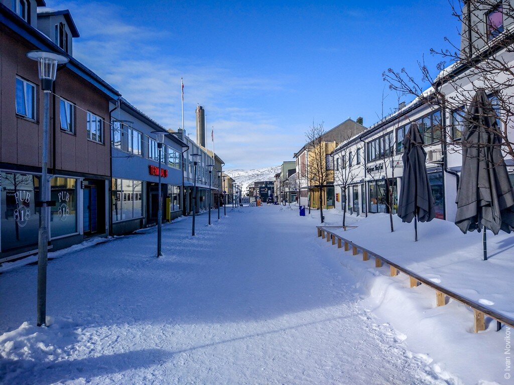 Норвежский городок Киркенес