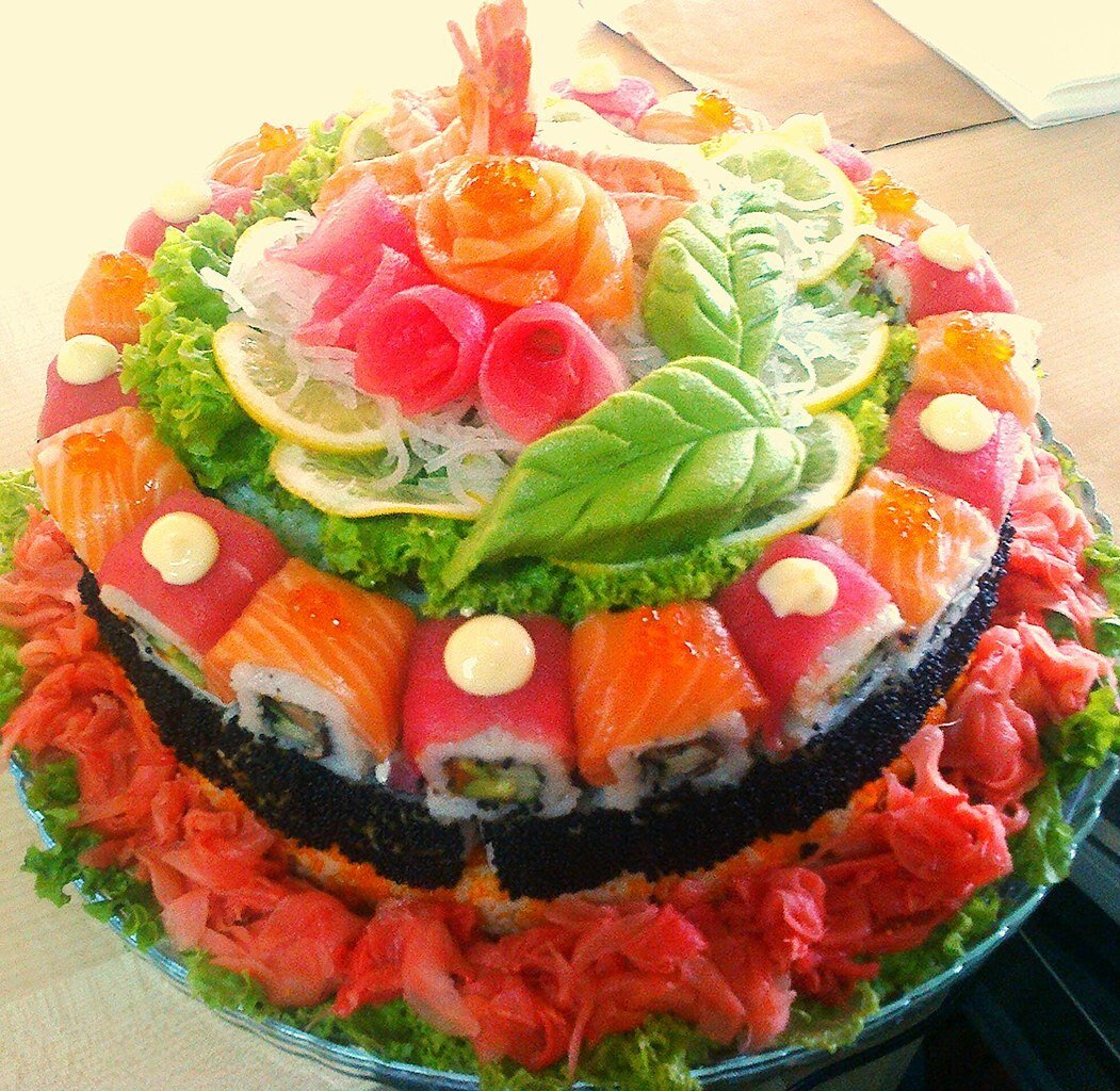 торт из суши