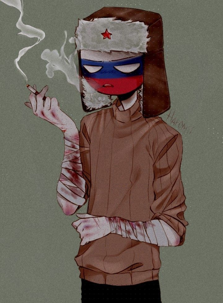 Картинки россии countryhumans