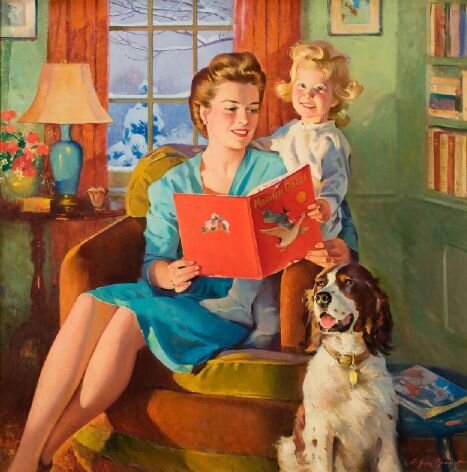 Frederick Sands Brunner "Mother Goose Stories"