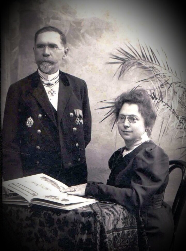 Бахматов Василий Михайлович и его жена Людмила Александровна