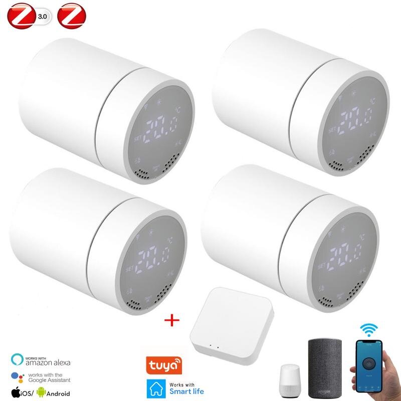 Термоголовки zigbee