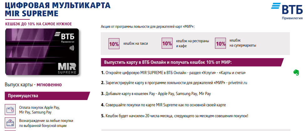 Standing payment втб. Мир Суприм ВТБ. Карта мир Supreme ВТБ. Карта ВТБ премиум мир. Supreme привилегия ВТБ.