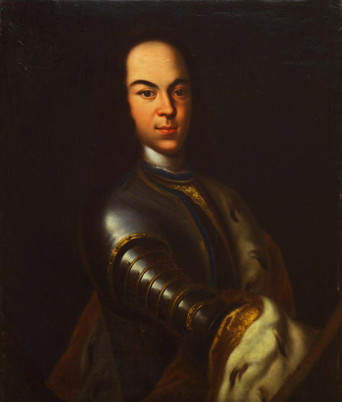 Прижизненный портрет царевича Алексея Петровича. Неизвестный художник XVIII век