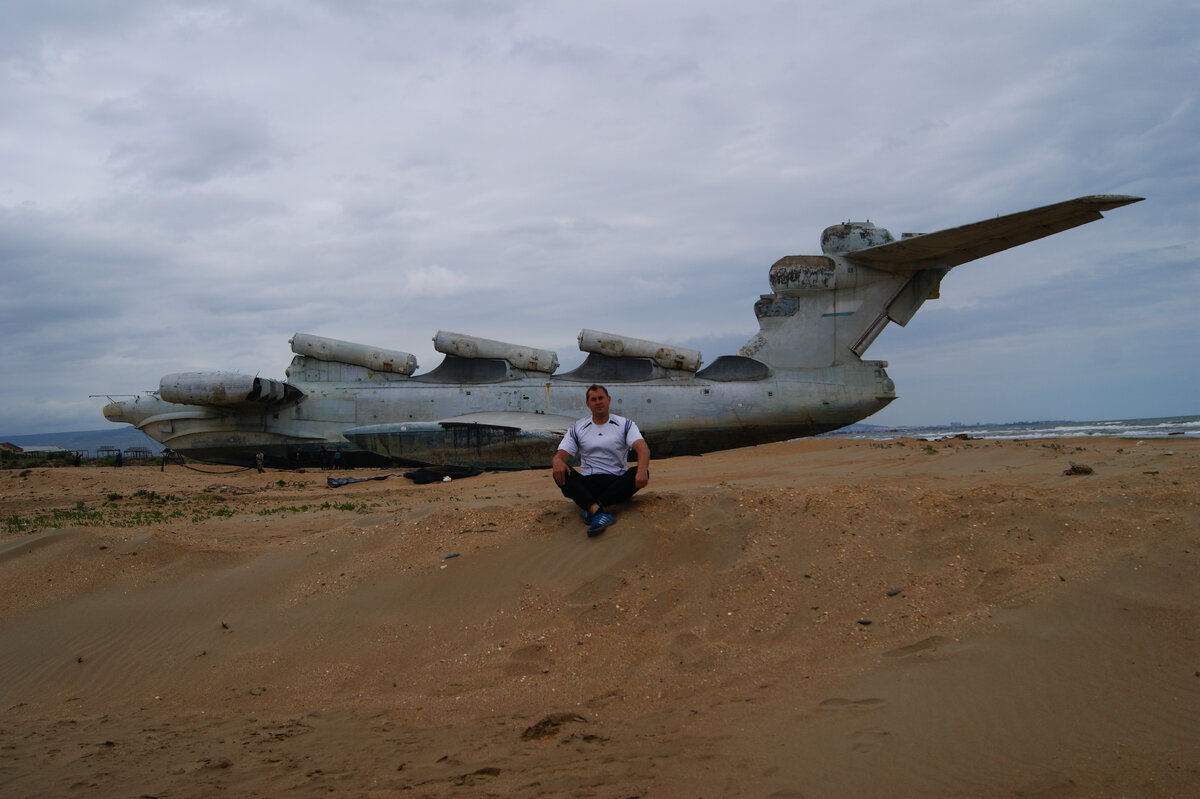 Каспийский монстр-экраноплан Лунь