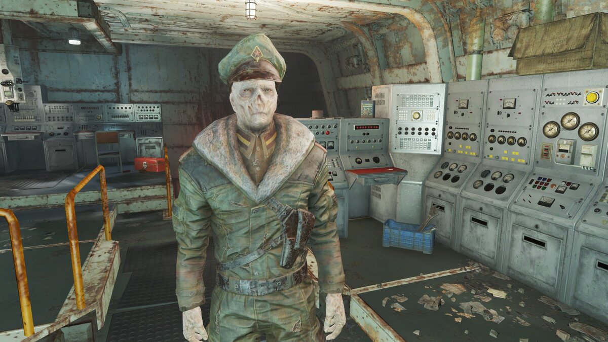 Капитан Цзао в своей подлодке