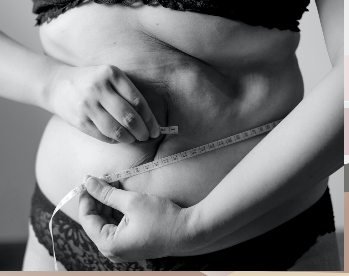 Иллюстрация. Лишний вес.