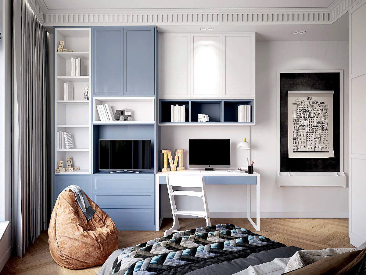 Модульная мебель для детской комнаты фото 1