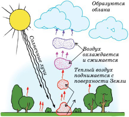 Карта движения туч