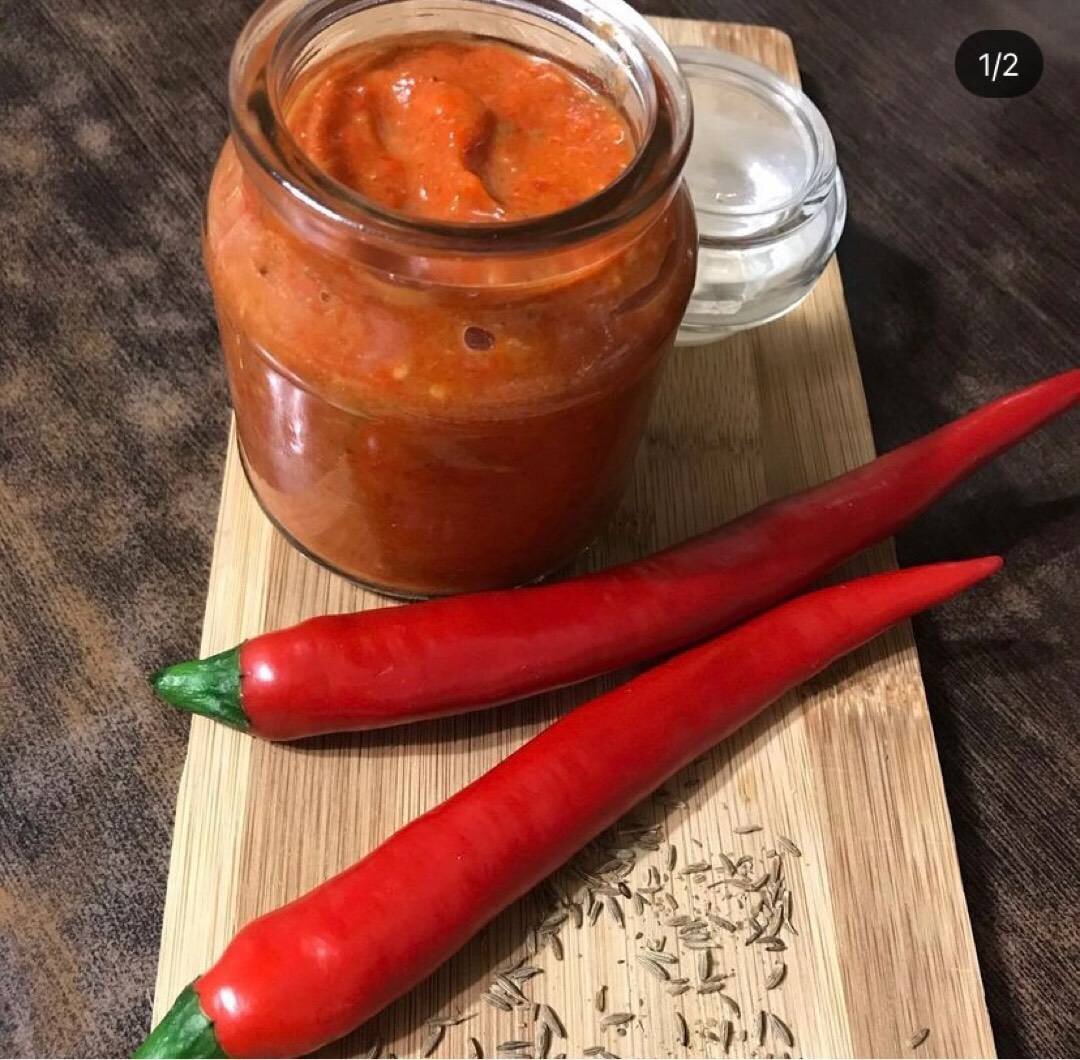 🇹🇳 Harissa (Харисса) острый соус из запечённого перца чили 🔥 | Овкусе.ру  - Ежедневная готовка в радость! Пошаговые рецепты с фото | Дзен