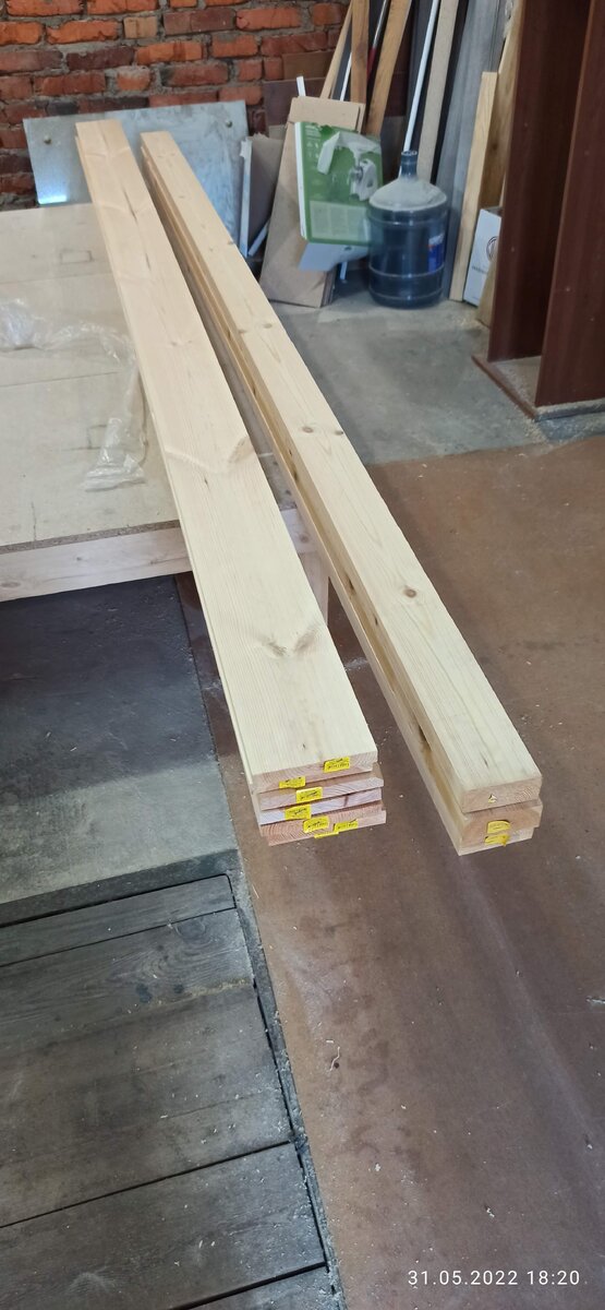 Вот, в принципе, и все материалы. Далее в галерее размеры