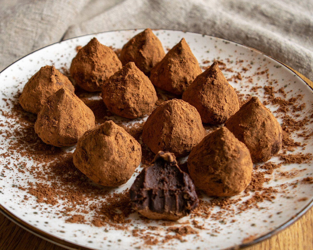 Шоколадные конфеты Трюфели — рецепт с фото и видео