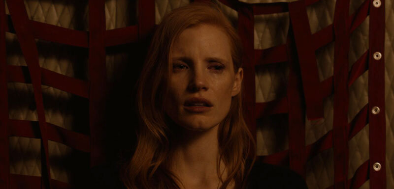 Майя Харрис в исполнении Джессики Честейн. Финальная сцена в фильме 