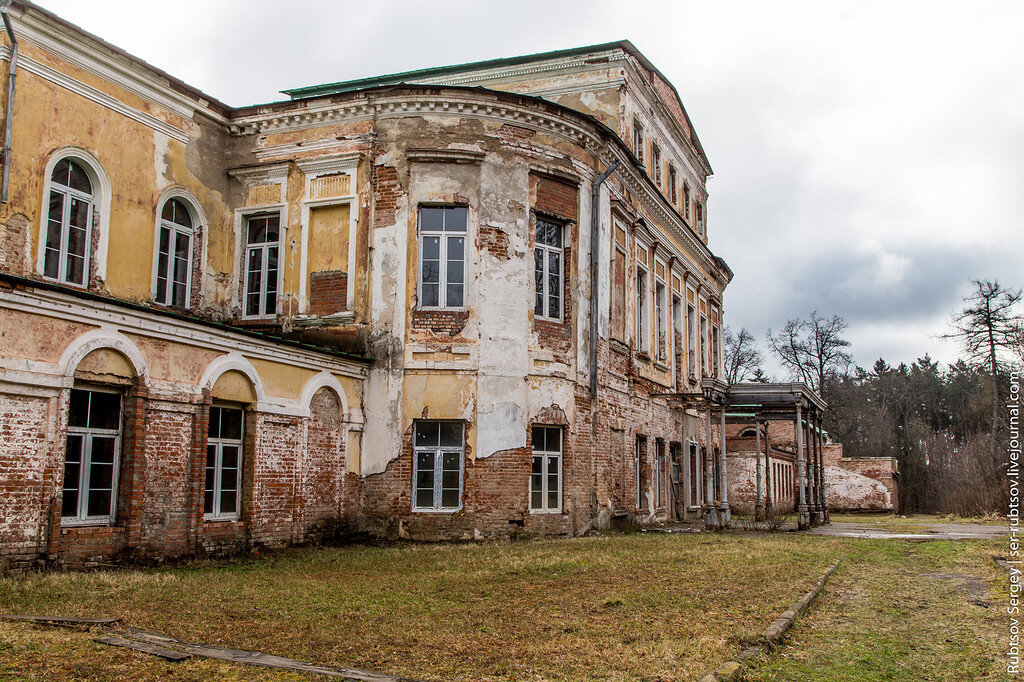 План усадьбы михайловское