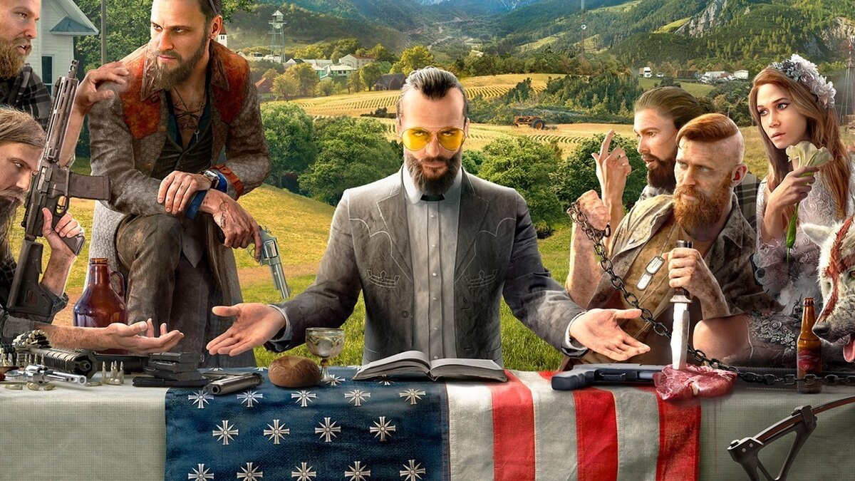 иосиф сид семья. Far cry 5 постер. фар край 5 джон сид. иосиф сид art. иаков сид.