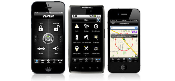 Viper SmartStart приложение на смартфон