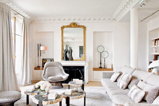 Просторные апартаменты в французском стиле