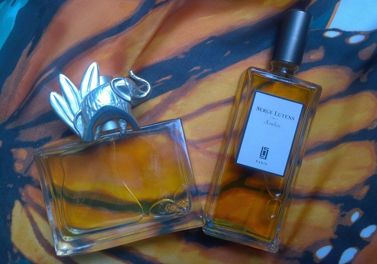 Kenzo Jungle L`Ephant, Serge Lutens Arabie