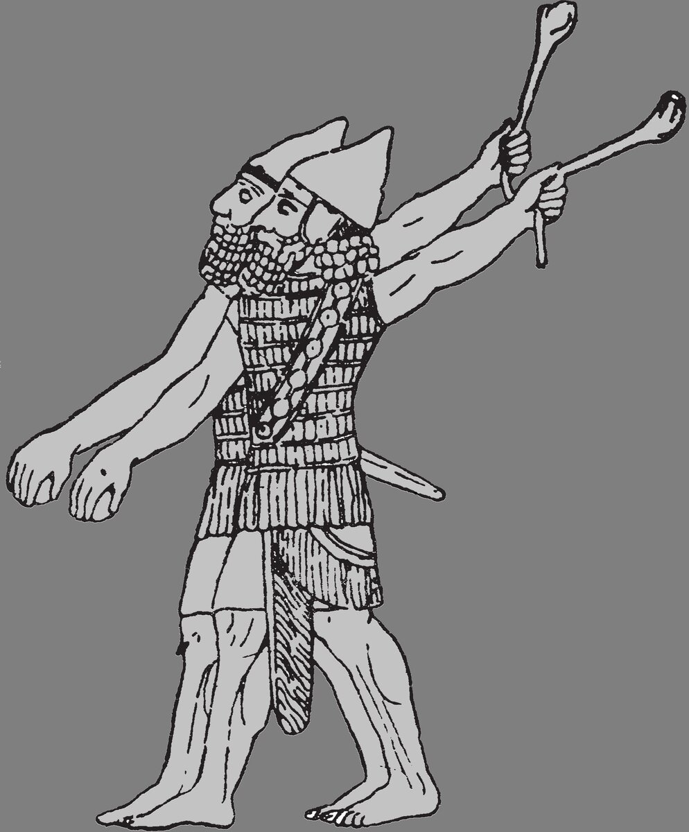 Пращники (с древнеегипетского рельефа)                                                                                                   