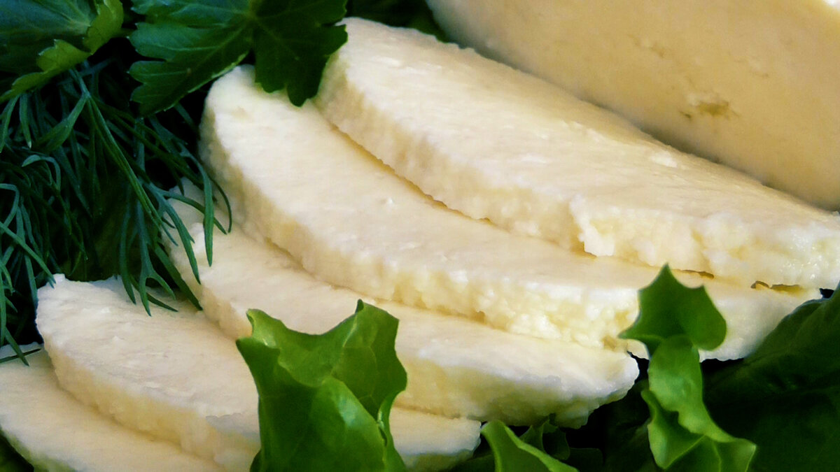 Homemade Fresh Cheese.