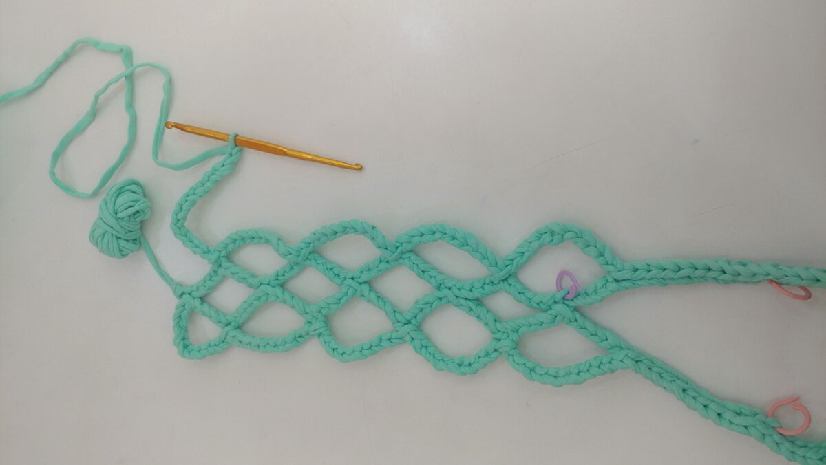 Авоська крючком. Crochet bag tutorial.Как связать авоську.Пошаговое вязание авоськи+СХЕМА Урок 213